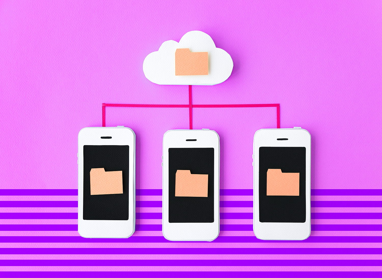 How does cloud storage work